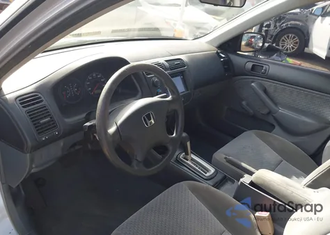 2004 Honda Civic Vp из США, поврежденный, VIN 2HGES16444H593963